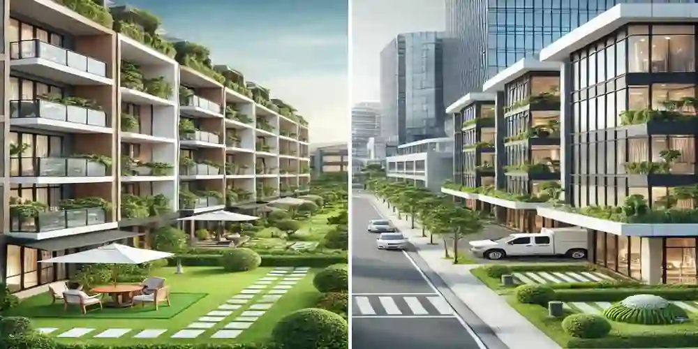 إدارة العقارات السكنية والتجارية